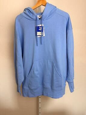 JoyLab Women’s Oversized Pullover Hoodie Light Blue Size Medium NWT